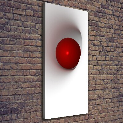 Stampa quadro su tela verticale Sfera astratta