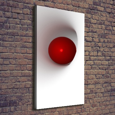 Stampa quadro su tela verticale Sfera astratta