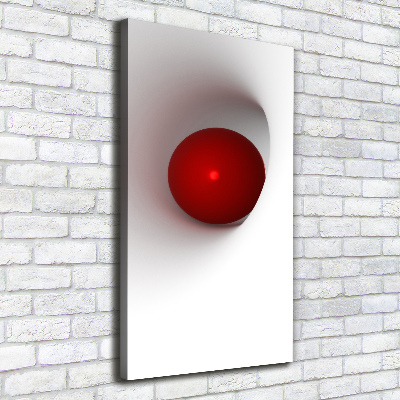 Stampa quadro su tela verticale Sfera astratta