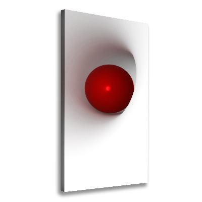 Stampa quadro su tela verticale Sfera astratta