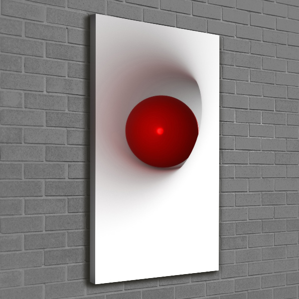 Stampa quadro su tela verticale Sfera astratta