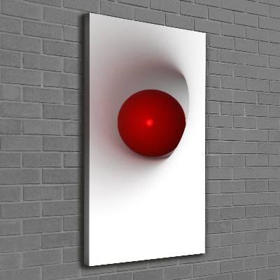 Stampa quadro su tela verticale Sfera astratta
