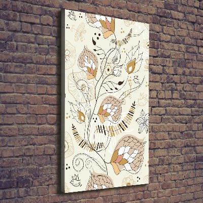 Stampa quadro su tela verticale Ornamenti