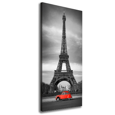 Quadro su tela canvas verticale Torre Eiffel Parigi