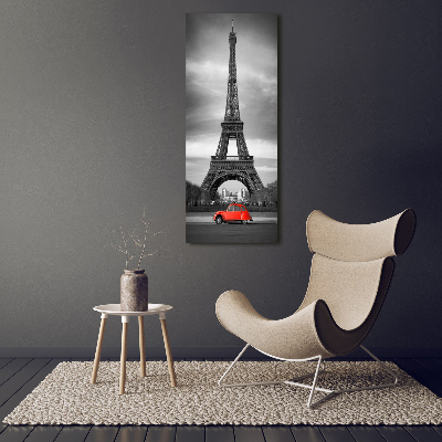 Quadro su tela canvas verticale Torre Eiffel Parigi