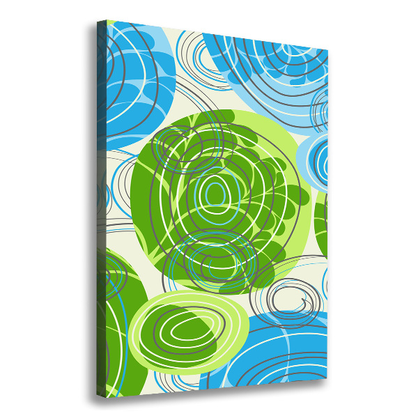 Quadro foto su tela verticale Astrazione