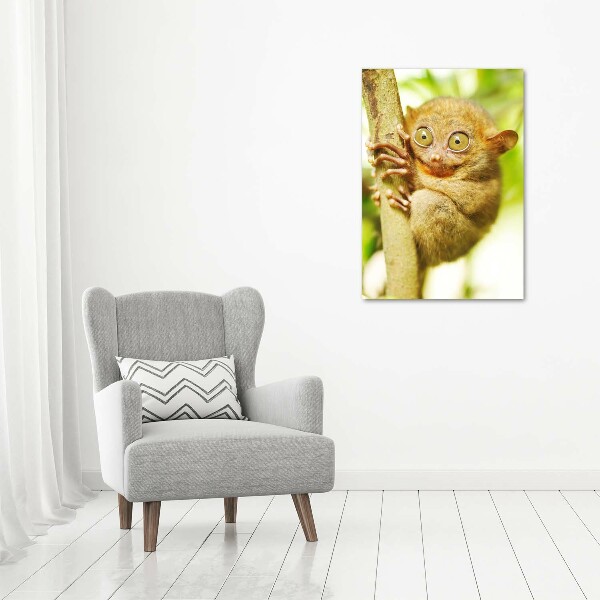 Stampa quadro su tela verticale Tarsio fantasma