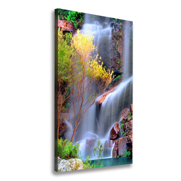 Quadro su tela canvas verticale Cascata