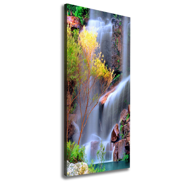 Quadro su tela canvas verticale Cascata