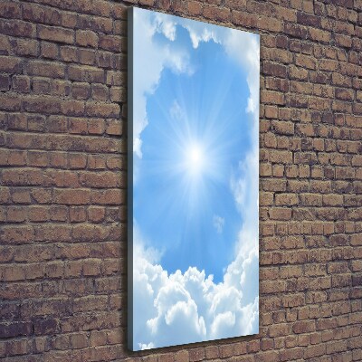 Quadro su tela canvas verticale Nuvole nel cielo