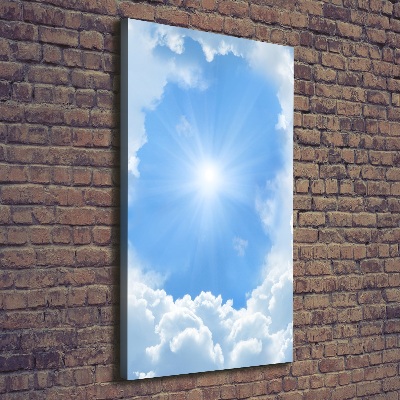 Quadro su tela canvas verticale Nuvole nel cielo