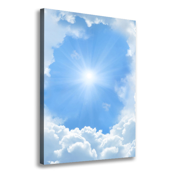 Quadro su tela canvas verticale Nuvole nel cielo