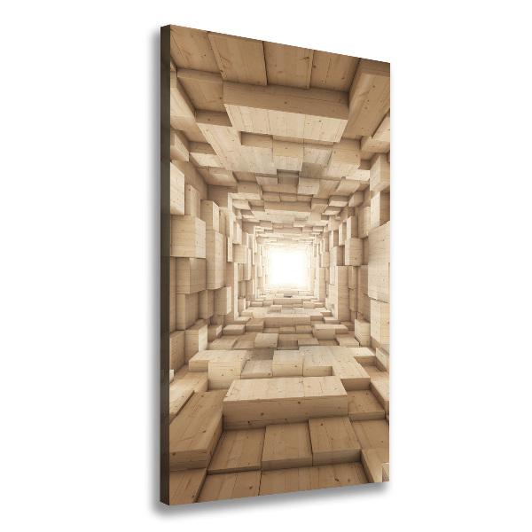 Quadro su tela canvas verticale Tessuti colorati