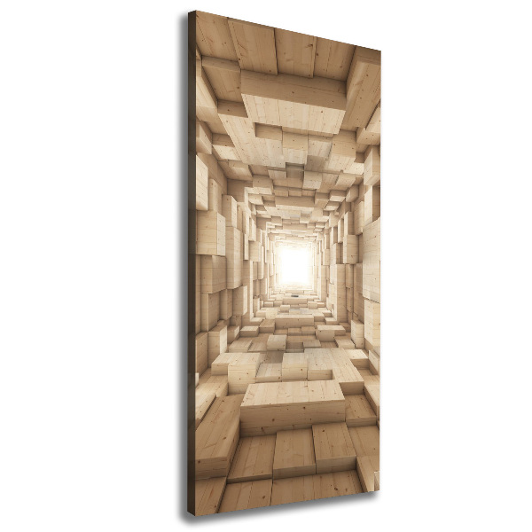 Quadro su tela canvas verticale Tessuti colorati