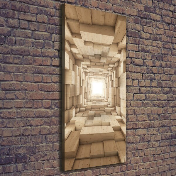 Quadro su tela canvas verticale Tessuti colorati