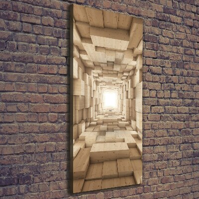 Quadro su tela canvas verticale Tessuti colorati