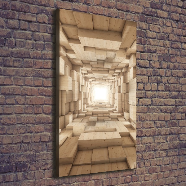 Quadro su tela canvas verticale Tessuti colorati