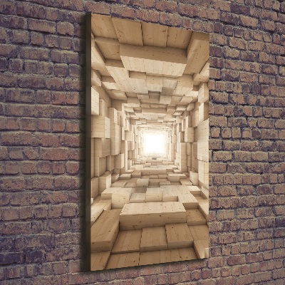 Quadro su tela canvas verticale Tessuti colorati