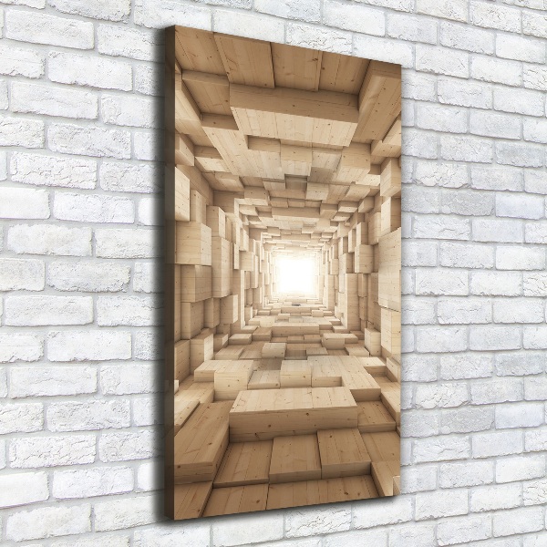 Quadro su tela canvas verticale Tessuti colorati