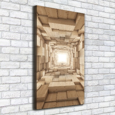 Quadro su tela canvas verticale Tessuti colorati