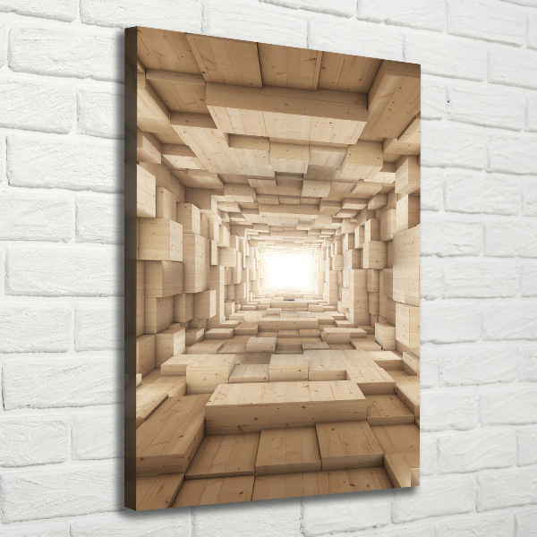 Quadro su tela canvas verticale Tessuti colorati