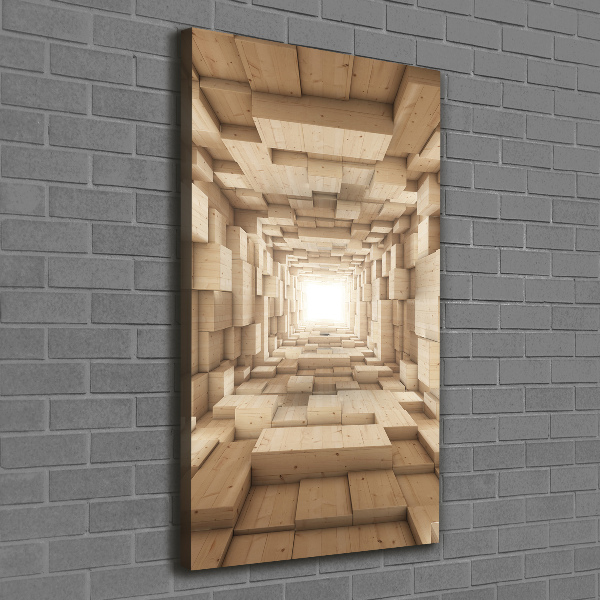 Quadro su tela canvas verticale Tessuti colorati