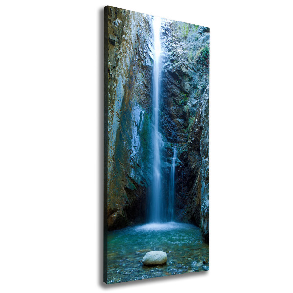 Quadro su tela canvas verticale Cascata