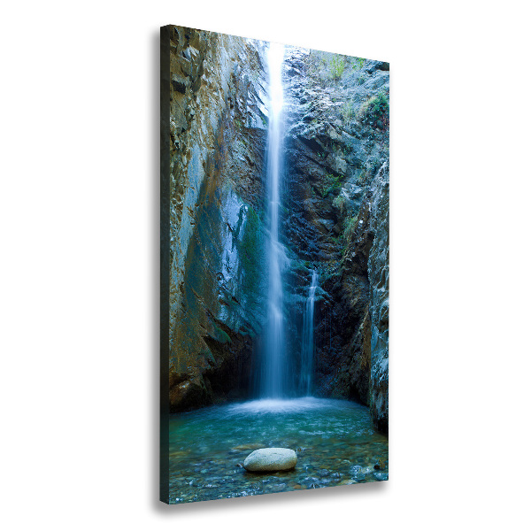 Quadro su tela canvas verticale Cascata