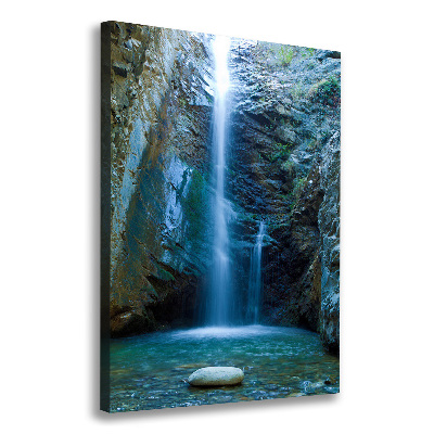 Quadro su tela canvas verticale Cascata
