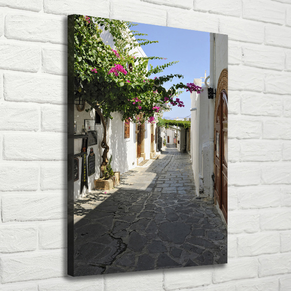 Quadro su tela canvas verticale Un sentiero incantevole