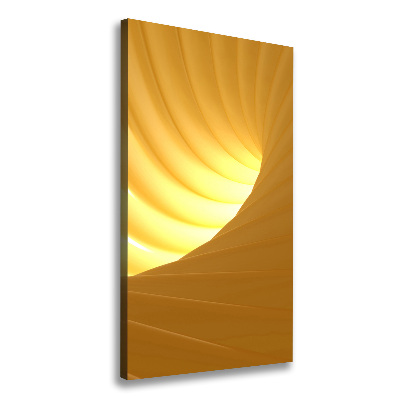 Stampa quadro su tela verticale Vortice astratto