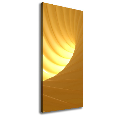 Stampa quadro su tela verticale Vortice astratto