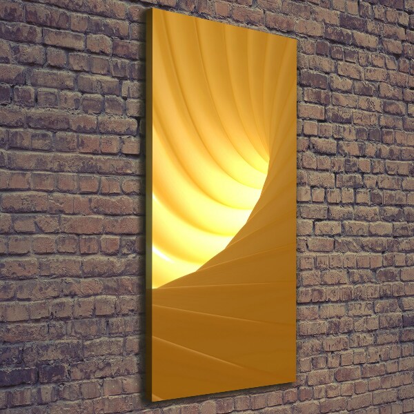 Stampa quadro su tela verticale Vortice astratto