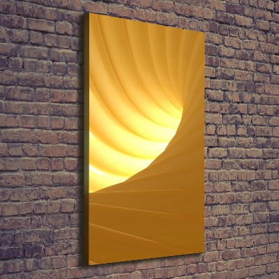 Stampa quadro su tela verticale Vortice astratto