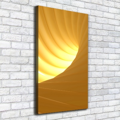 Stampa quadro su tela verticale Vortice astratto