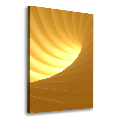 Stampa quadro su tela verticale Vortice astratto