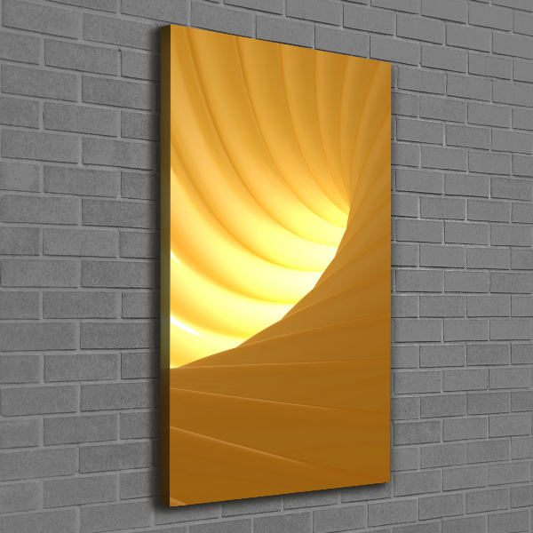 Stampa quadro su tela verticale Vortice astratto