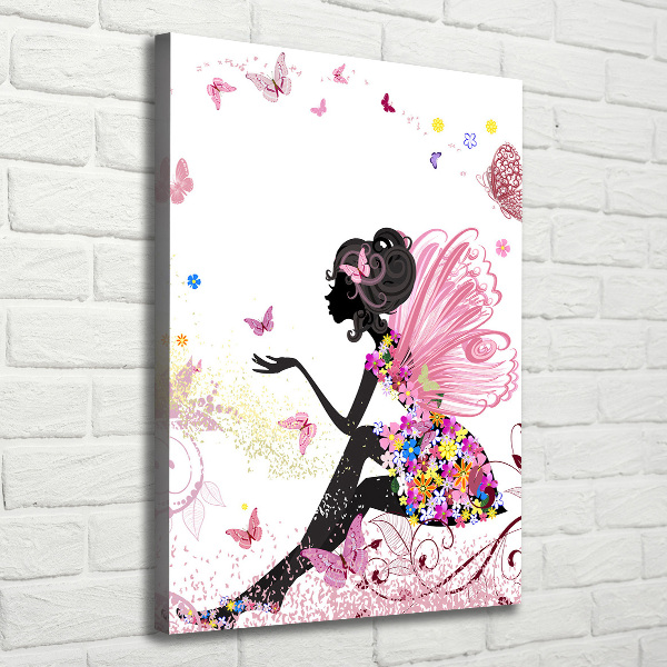 Stampa quadro su tela verticale Buona fata