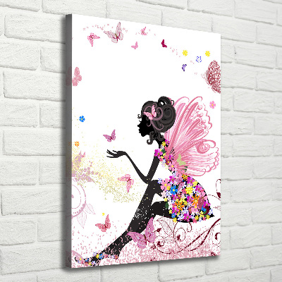 Stampa quadro su tela verticale Buona fata