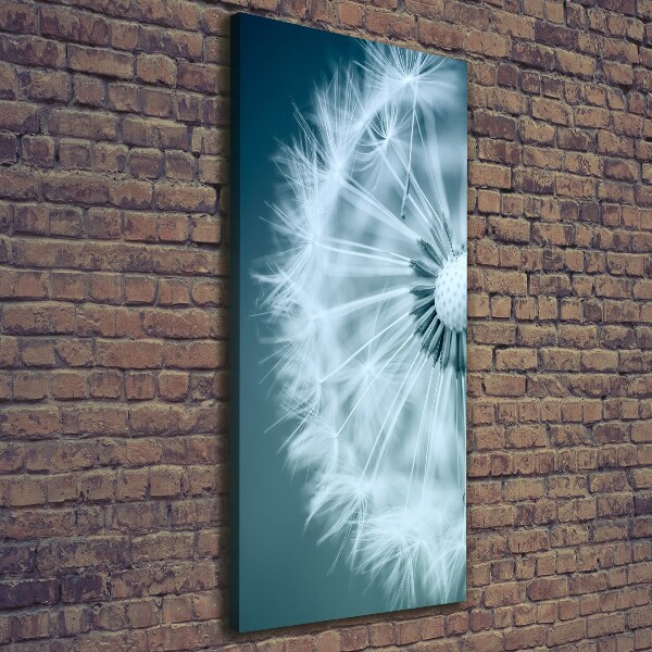 Stampa quadro su tela verticale Dente di leone