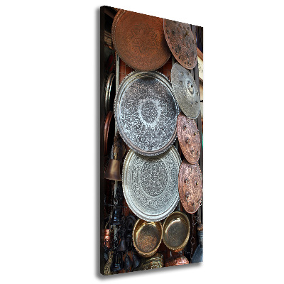 Quadro su tela canvas verticale Bazar di Damasco