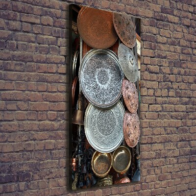 Quadro su tela canvas verticale Bazar di Damasco