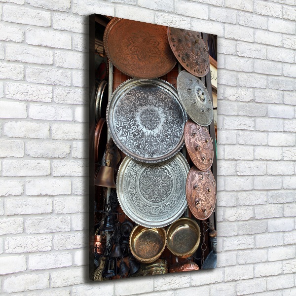 Quadro su tela canvas verticale Bazar di Damasco