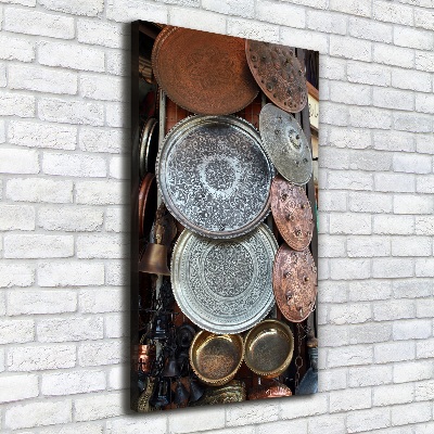 Quadro su tela canvas verticale Bazar di Damasco