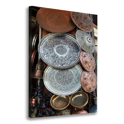 Quadro su tela canvas verticale Bazar di Damasco