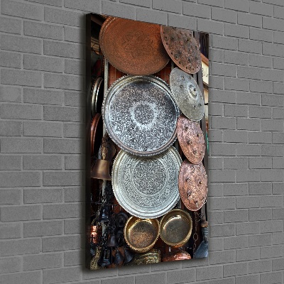 Quadro su tela canvas verticale Bazar di Damasco