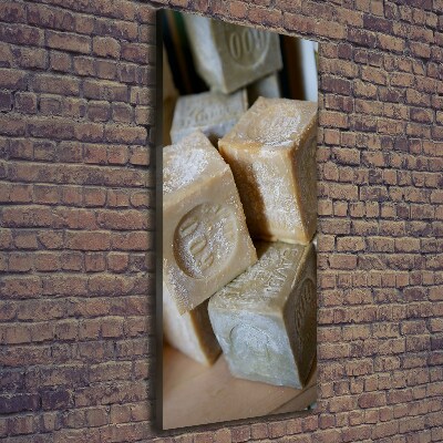 Stampa quadro su tela verticale Sapone