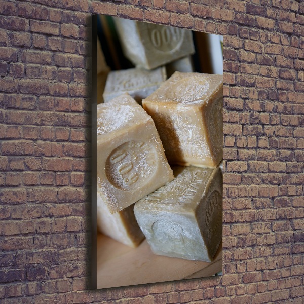 Stampa quadro su tela verticale Sapone
