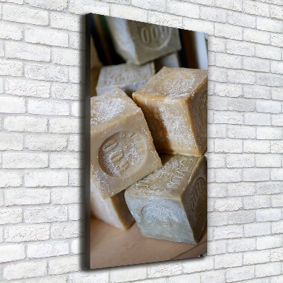 Stampa quadro su tela verticale Sapone