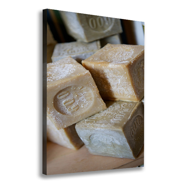 Stampa quadro su tela verticale Sapone